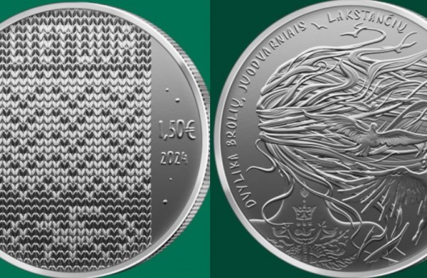 Kaip atrodys netrukus pasirodysiantys neįprasti pinigai - 1,5 euro ir 5 eurų vertės išskirtinės monetos  