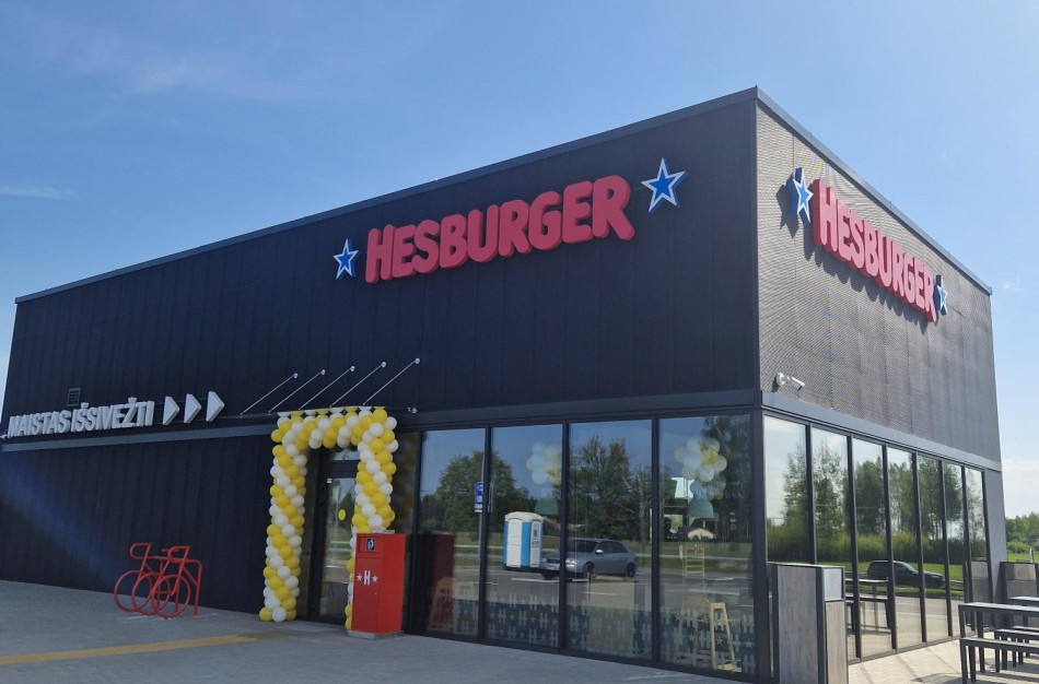 Jonavos rajone – 60-asis „Hesburger“ restoranas šalyje