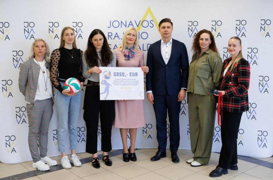 Jonavos rajono klubams prizininkams – savivaldybės premijos