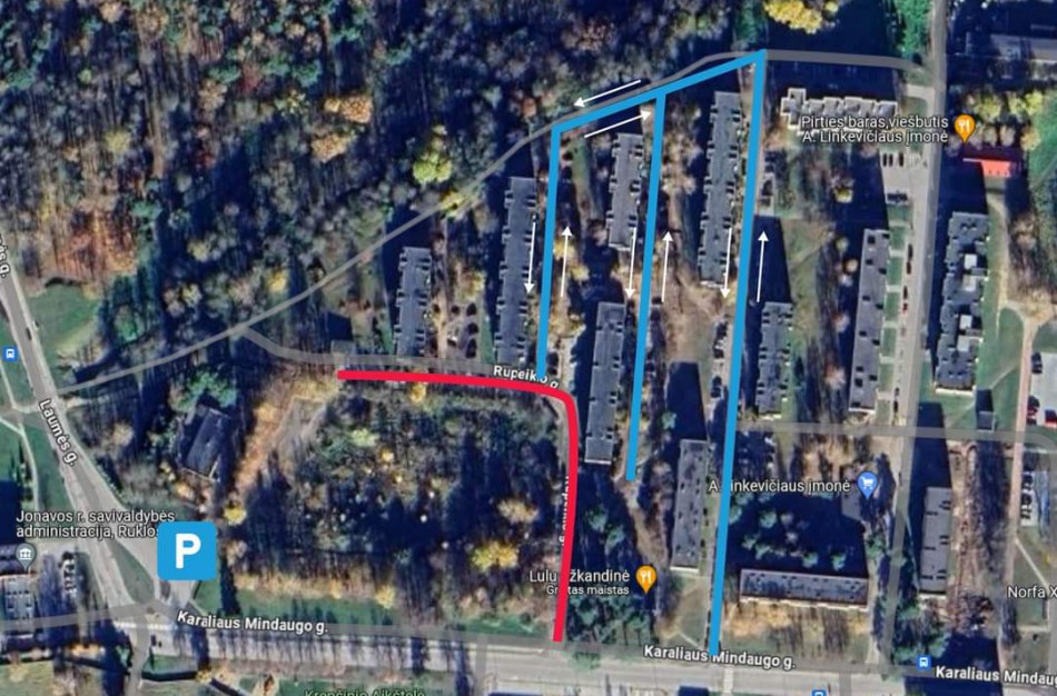 Ruklos miestelio gyventojų dėmesiui ‼️