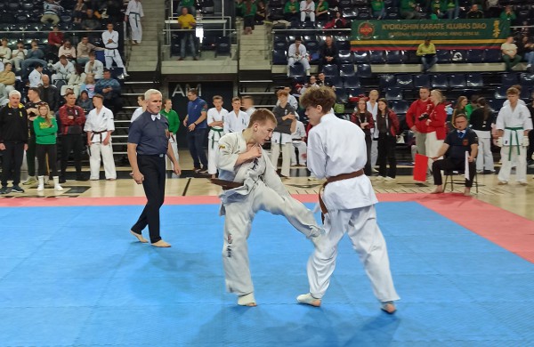 Kėdainiuose Jonavos kyokushin karatė kovotojai iškovojo pergales ir kelialapį į Europos čempionatą