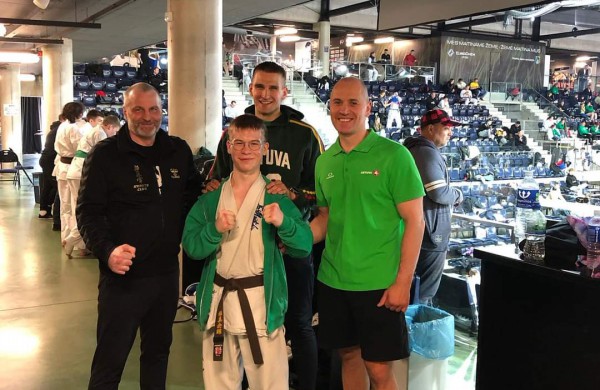 Kėdainiuose Jonavos kyokushin karatė kovotojai iškovojo pergales ir kelialapį į Europos čempionatą
