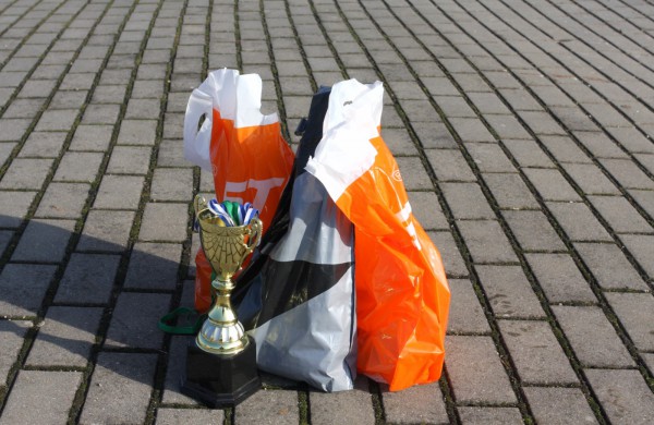 Bėgikų sezonas Jonavoje prasidėjo žiemos varžybomis