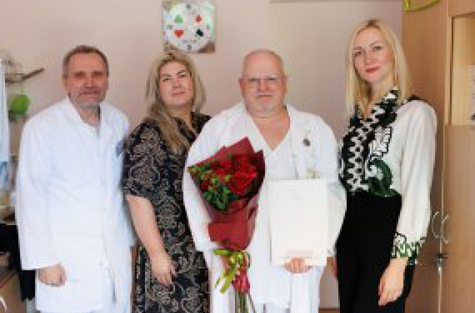 Savivaldybės atstovai pasveikino Vilniuje pagerbtus rajono medikus