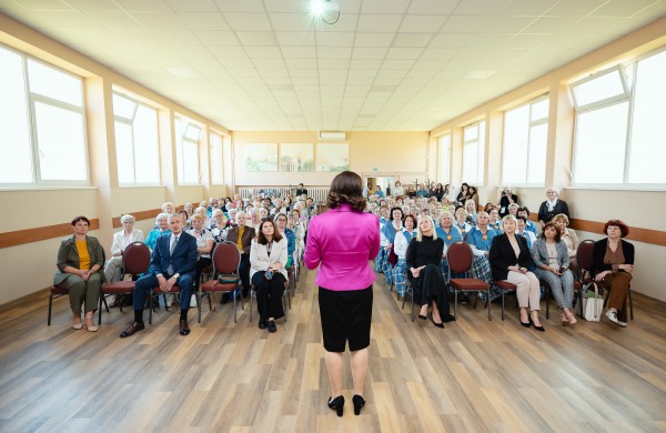 Pirmoji ponia Jonavos rajono TAU dėkojo už bendruomeniškumą ir kitiems kuriamą gėrį