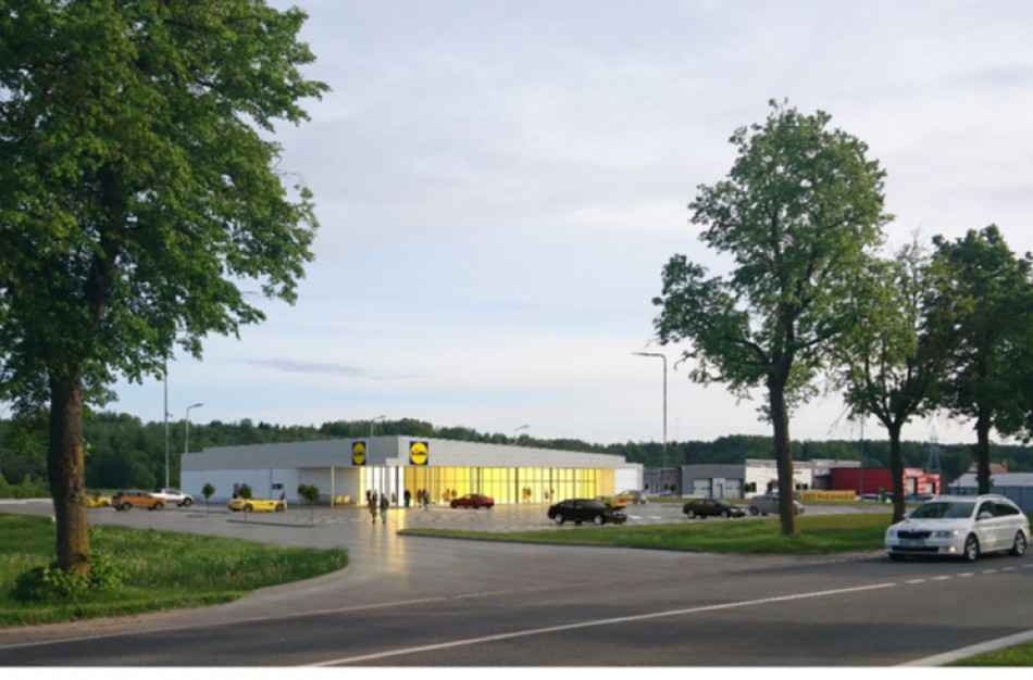 Jonavoje ketinama statyti dar vieną LIDL 