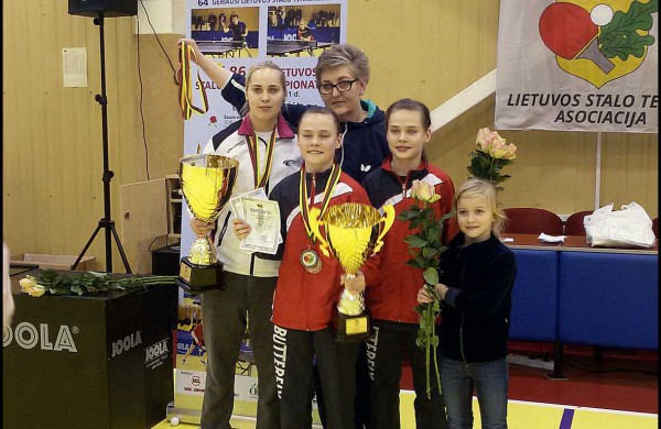 Lietuvos stalo teniso čempionate – Rimo Lesiv bronza