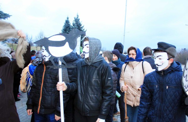 Užgavėnių eisenoje dalyvavo 203 persirengėliai 