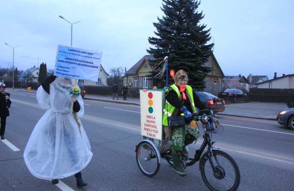 Užgavėnių eisenoje dalyvavo 203 persirengėliai 