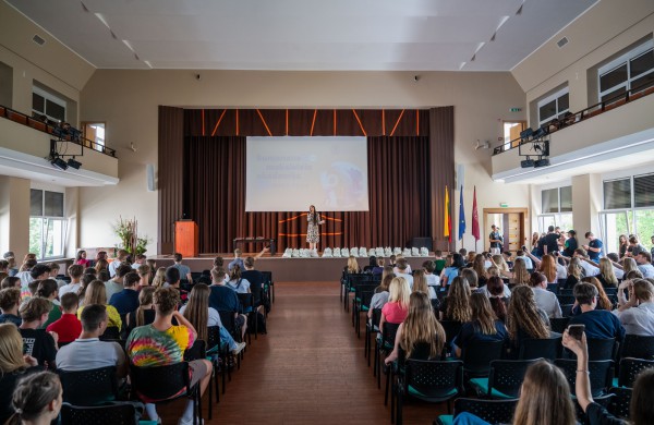 J. Ralio gimnazijai - pažymėjimas už projektą „Sumanaus moksleivio akademija“