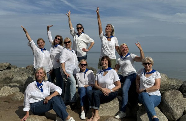 Jonavos moterų kolektyvas „Vėtra“ pasirodė tarptautiniame linijinių  SOLO  šokių festivalyje 