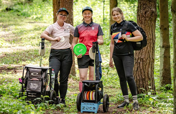 Jonavietė triumfuoja diskgolfo taurės etape: pirmoji šių metų pergalė