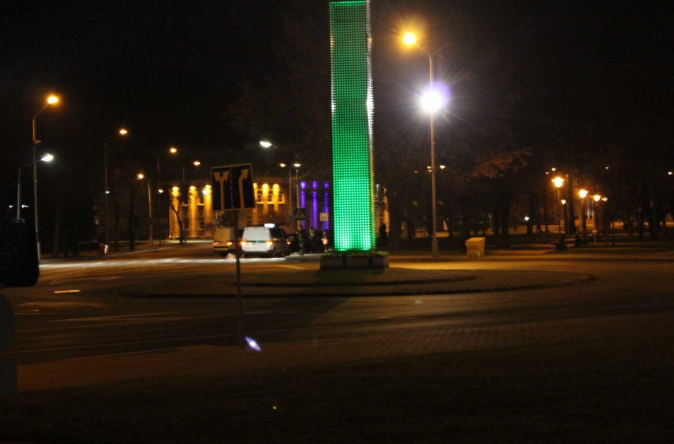 Pailgintas miesto gatvių apšvietimo laikas