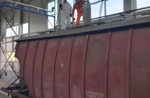 Sulaikyta rusiško cemento krovinyje užkasta cigarečių kontrabanda