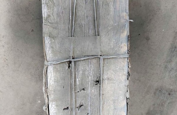 Sulaikyta rusiško cemento krovinyje užkasta cigarečių kontrabanda