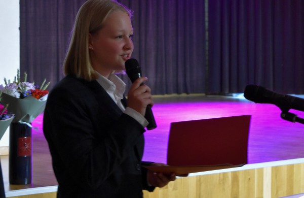 Senamiesčio gimnazijoje praūžė ,,Valio 2024" apdovanojimai