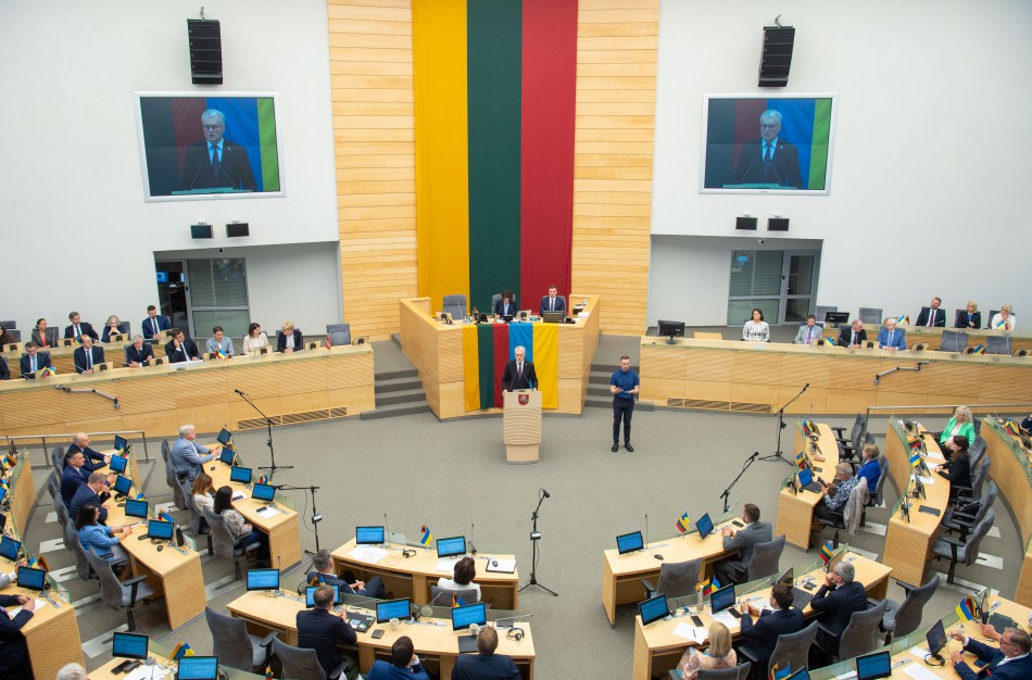 LR Prezidento Gitano Nausėdos metinis pranešimas