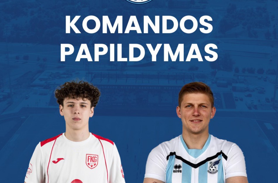 FK ,,Jonava" skelbia apie naujokus: prie komandos jungiasi ir gerai pažįstami veidai