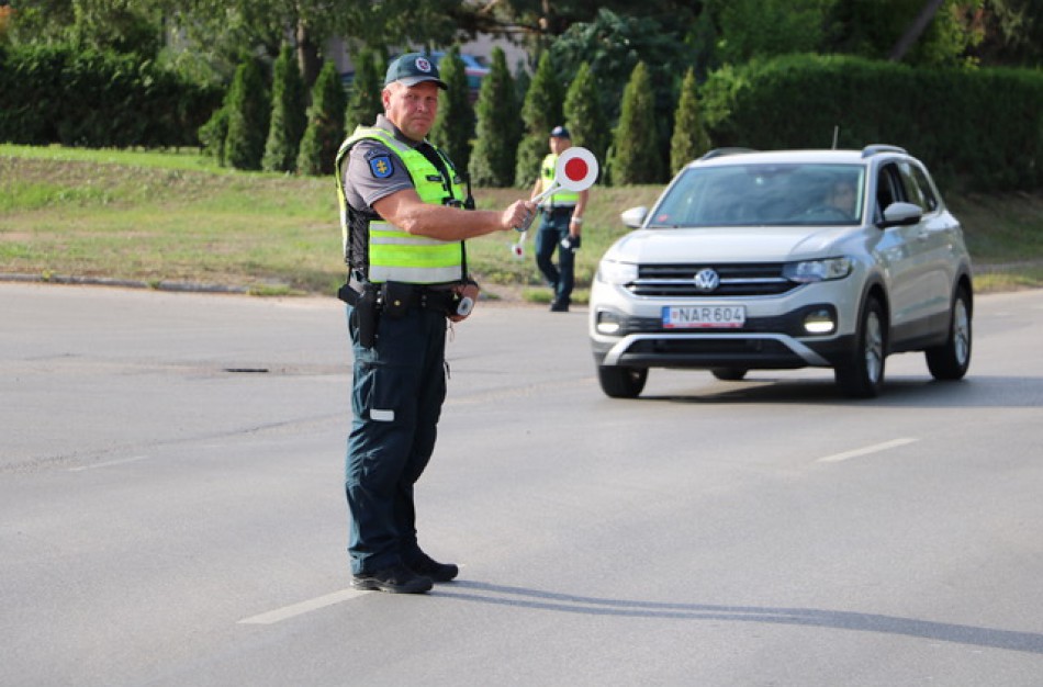 Praėjusią savaitę Kauno apskrityje užfiksuotas beveik pusšimtis neblaivių vairuotojų