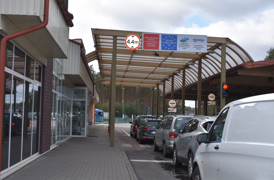 Lengvieji automobiliai su baltarusiškais registracijos numeriais nebus įleidžiami į Lietuvą