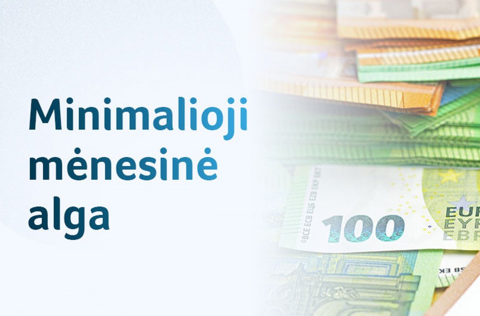 SADM siūlo MMA didinti iki 1038 Eur - augimas numatomas 2025 m.