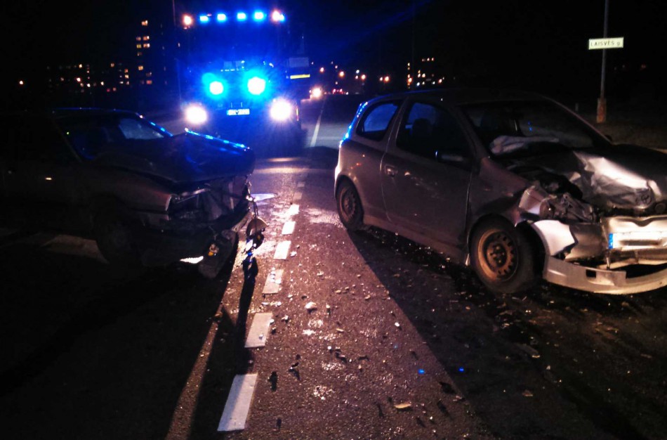 A.Kulviečio ir P.Vaičiūno gatvių sankryžoje – avarija