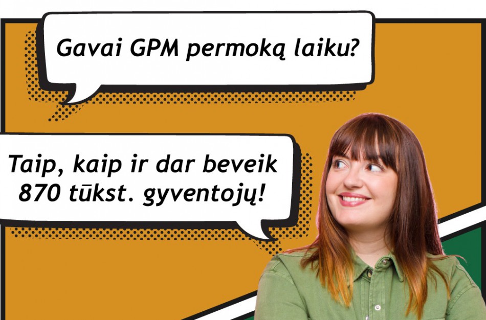 174 tūkst. Kauno apskrities gyventojų laiku gavo beveik 73 mln. Eur GPM permokų