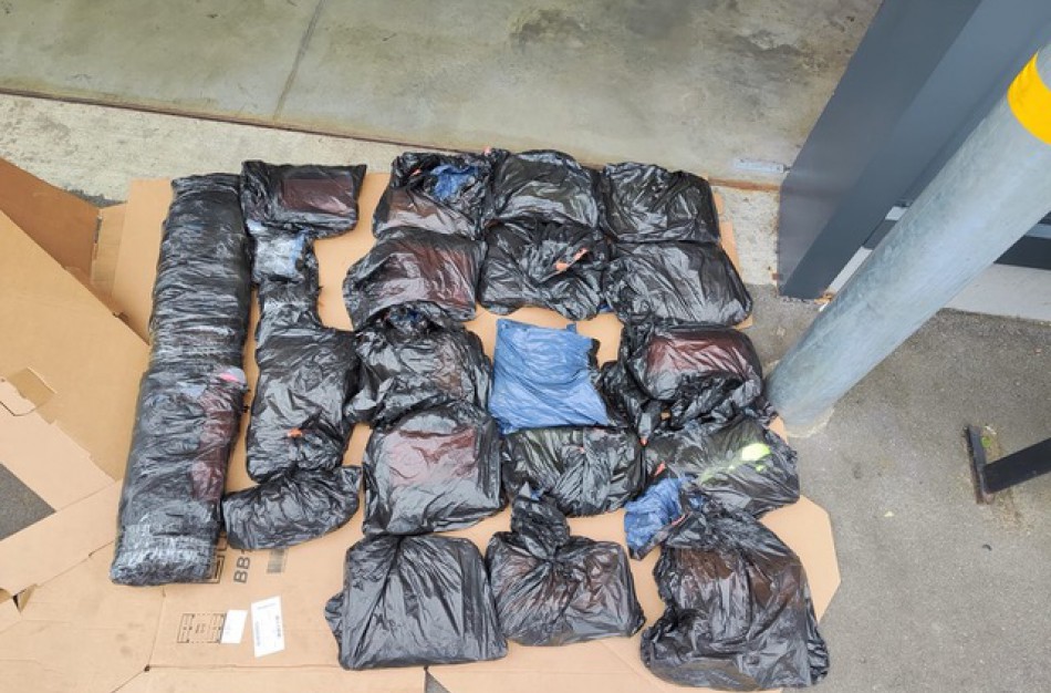 Policija sulaikė kanapes iš Ispanijos į Lietuvą gabenusį vyrą
