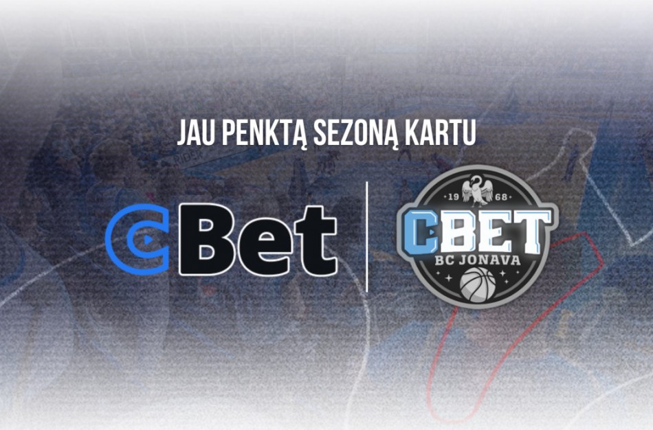 Penktą sezoną kartu: Jonavos krepšinio klubas ir ,,CBet“ tęsia bendradarbiavimą  