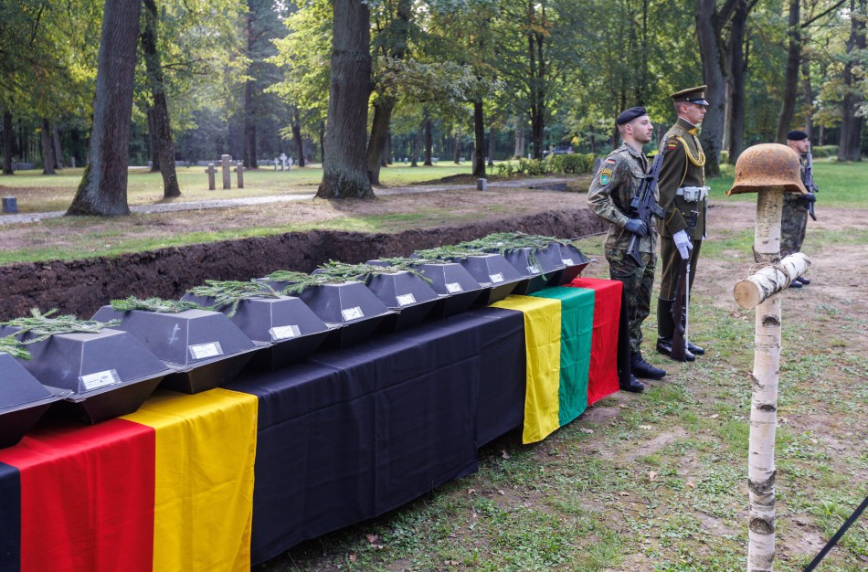 Kaune palaidoti per Antrąjį pasaulinį karą žuvę vokiečių kariai