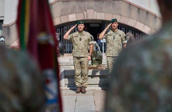 Lietuvos kariuomenės vyriausiuoju puskarininkiu paskirtas seržantas majoras Darius Masiulis