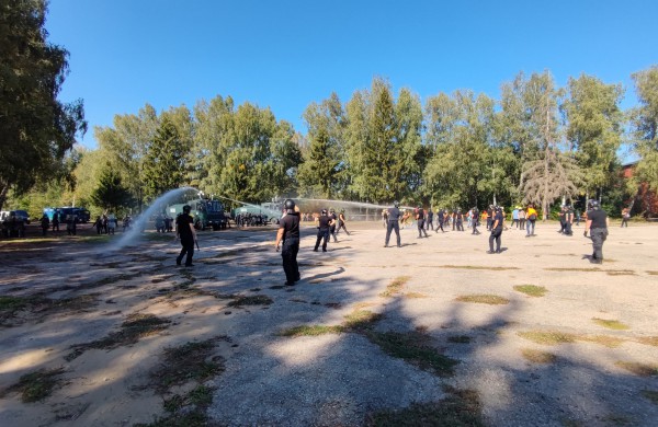 Kaune, Jonavoje ir Rukloje organizuotos pratybos (video)