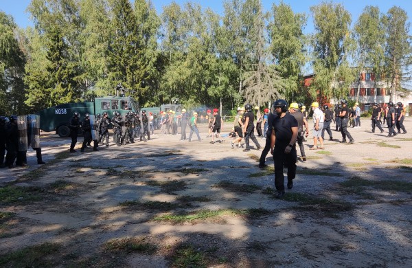 Kaune, Jonavoje ir Rukloje organizuotos pratybos (video)