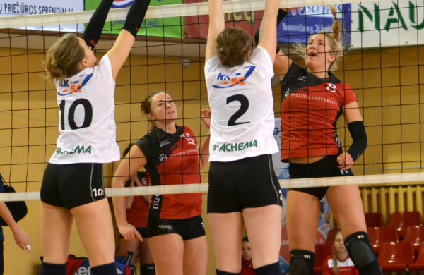 Baltijos moterų tinklinio lygos sezonas – finišo tiesiojoje