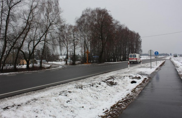 Ragožių kaimo gyventojai: sankryžoje reikia apšvietimo