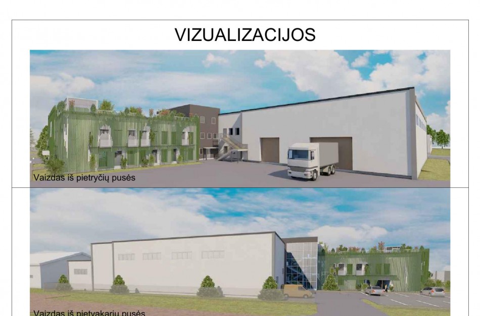 Kulvoje atgims pramonė: naujame objekte gamins buitinį popierių ir maišelius