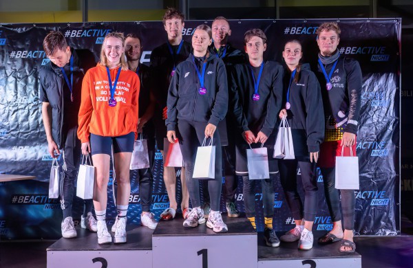Jonavoje vyko naktinė „BEACTIVE NIGHT JONAVA“ sporto šventė