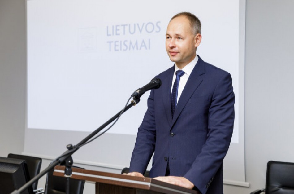 Darius Kantaravičius pradėjo eiti Lietuvos Aukščiausiojo Teismo teisėjo pareigas