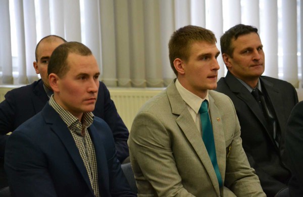 Pasaulio čempionatų prizininkų pagerbimas