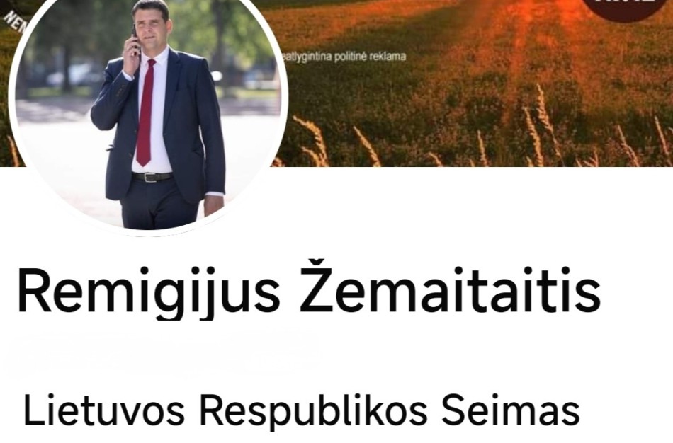 Bus vertinamas socialiniame tinkle paskelbto įrašo turinys.