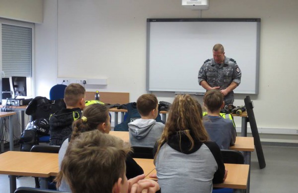 Klubo „Sparta“ sportininkams – pažintis su policija