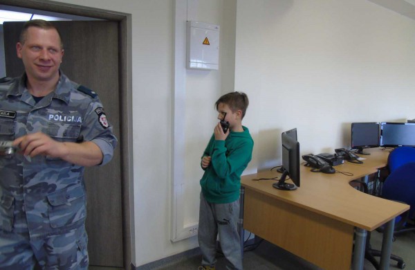 Klubo „Sparta“ sportininkams – pažintis su policija