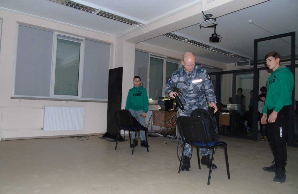 Klubo „Sparta“ sportininkams – pažintis su policija