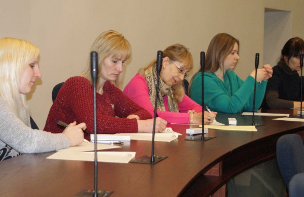 Jonaviečiai rašė Nacionalinį diktantą