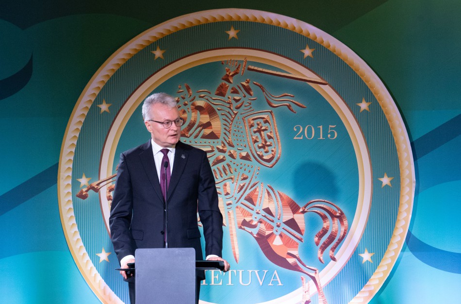Prezidentas: Lietuvą galime vadinti tikra sėkmės istorija Europos Sąjungoje ir euro zonoje