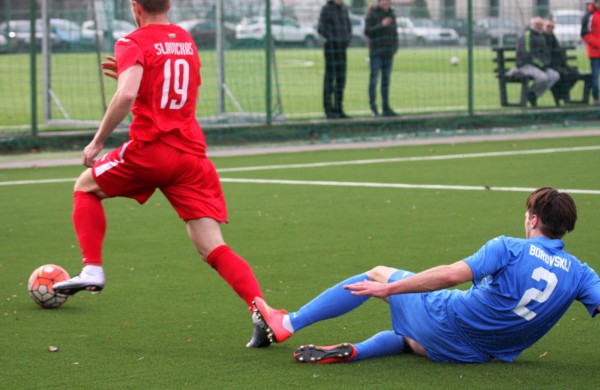 Įspūdingas FK „Lietava“ komandos debiutas A lygos čempionato starte