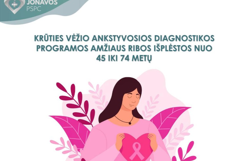 Profilaktiškai pasitikrinti dėl krūties vėžio gali daugiau moterų