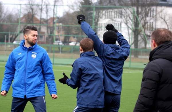 Įspūdingas FK „Lietava“ komandos debiutas A lygos čempionato starte