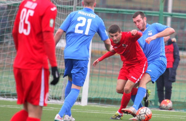 Įspūdingas FK „Lietava“ komandos debiutas A lygos čempionato starte