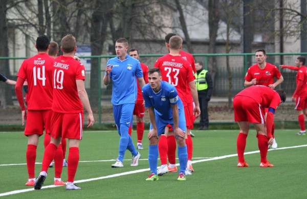 Įspūdingas FK „Lietava“ komandos debiutas A lygos čempionato starte